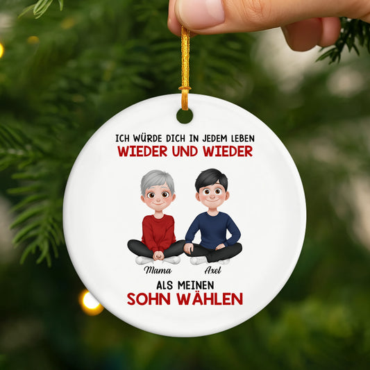 5545OGE2 fur meine kinder spruche personalisierte keramik ornamente kinder sohn tochter 5545O8LAA