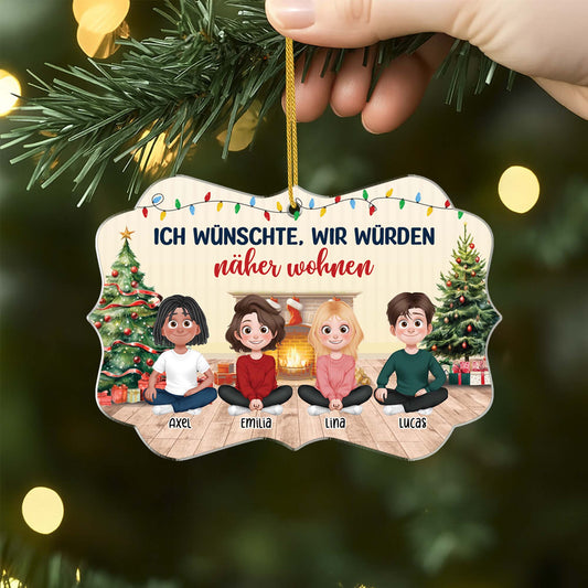 5563OGE2 freundschaft ist das grosste geschenk personalisierter weihnachtsschmuck aus acryl beste freunde 5563O3YAF