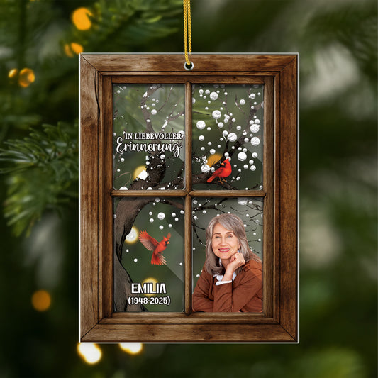 5569OGE1 ich bin immer bei dir personalisierte acryl ornamente mit foto zur erinnerung mama oma 5569O3HQA