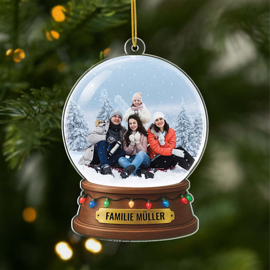 5587OGE1 die familie personalisierter weihnachtsschmuck_ aus acryl familie mit foto 5587OTVMI