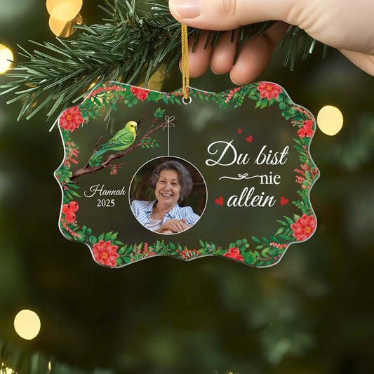 5603OGE2 der himmel ist wunderschon denn mein vater ist jetzt dort personalisierte acryl ornamente mit foto papa 5603O8VNB