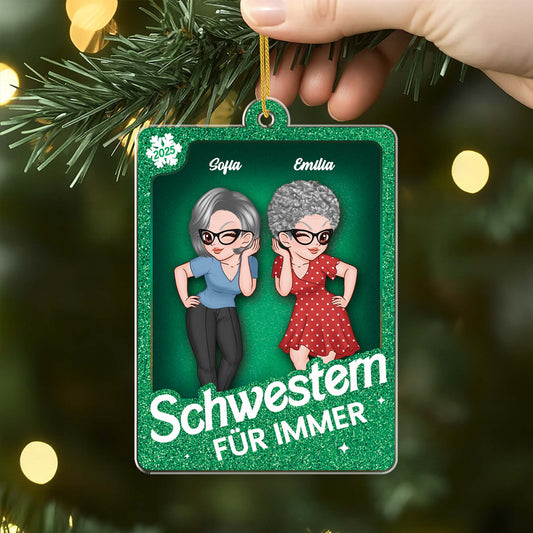 5619OGE2 beste freunde fur immer personalisierte acryl ornamente beste freundinnen 5619O5ZAF