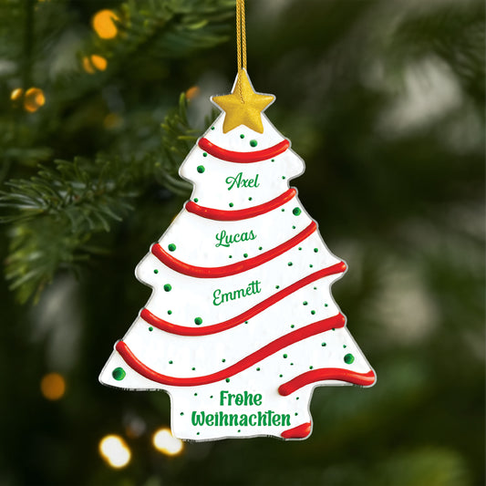 5655OGE1 3d druck effekt frohe weihnachten personalisierter weihnachtsschmuck_ acryl 5655OKVAI