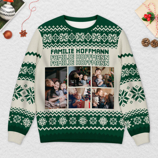 5665WGE2 die familie weihnachtspullover familie personalisiert_ mit foto 5665W6VQI