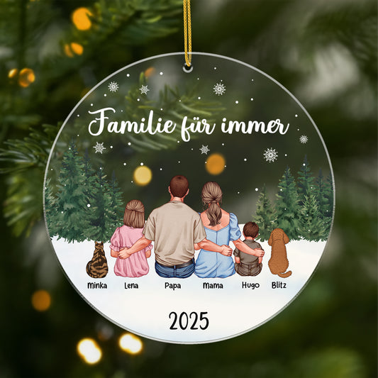 5671OGE1 frohe weihnachten personalisierter weihnachtsschmuck_ acryl familie hund katze 5671O6TZI