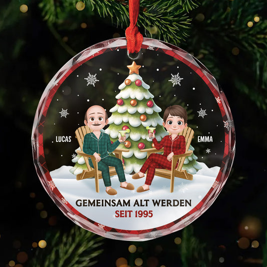 5705OGE1 gemeinsam alt werden seit personalisierter weihnachtsschmuck glas paar 5705OKZTG_9609fe1e e77e 4b5f af61 c9b5d7d844d3