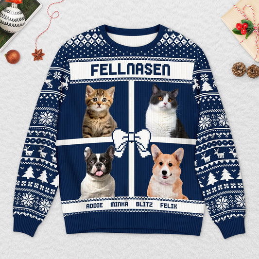 5714WGE2 weihnachten mit enkelkindern personalisierter weihnachtspullover_ oma opa 5714W6HMA