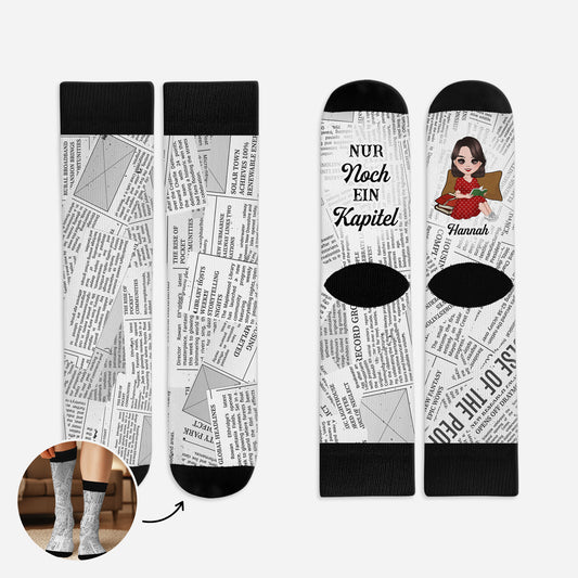 5809JGE1 psst ich lese socken personalisieren text leseratten_ frauen 5809JKLMA