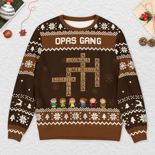 5823WGE1 opas omas gang personalisierter kreuzwortratsel weihnachtspulli 5823W3LQA_2