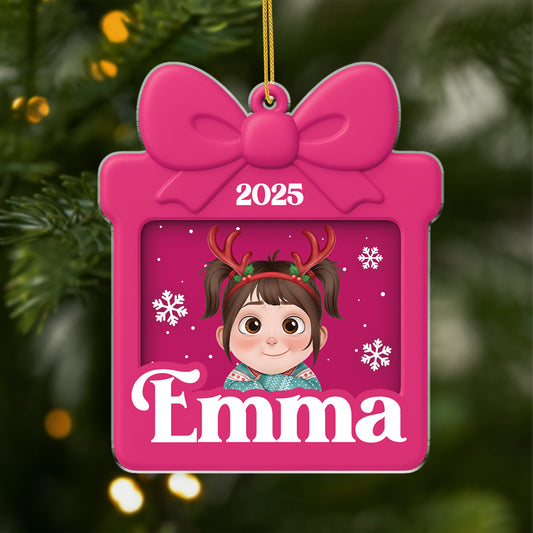 5903OGE1 alphabet name personalisierter weihnachtsschmuck acryl kinder 5903OKVZK