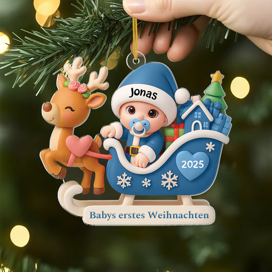 5989OGE2 3d druck effekt babys erstes weihnachten acryl weihnachtsschmuck_ personalisiert zur geburt 5989O8VNK