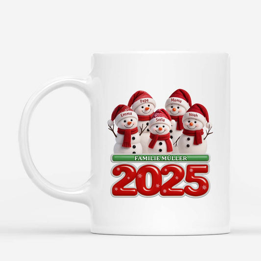 6058MGE1 familie schneemann weihnachtstasse personalisiert_ familie 6058M8TZI