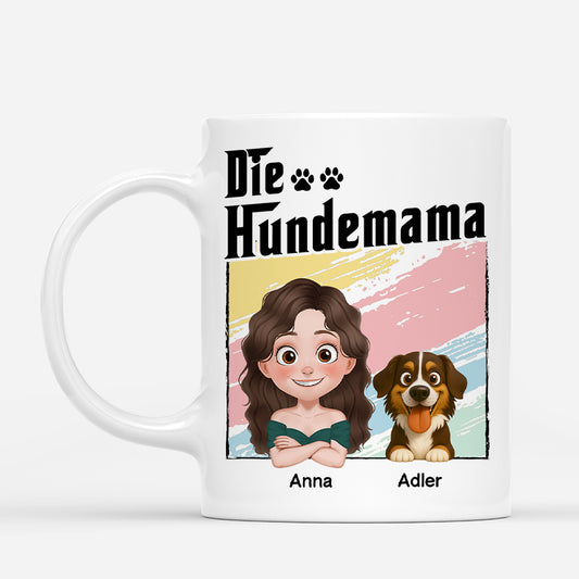 6064MGE1 der hundepapa cartoon personalisierte tasse hund_ 6064M3ZQC