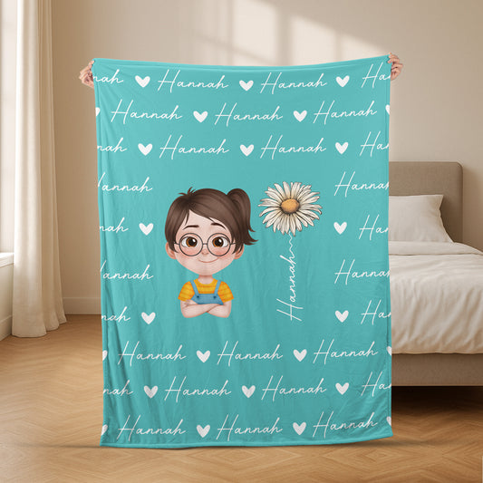 6124BGE2 niedliches kind kuscheldecke personalisiert_ kinder 6124B8VTK
