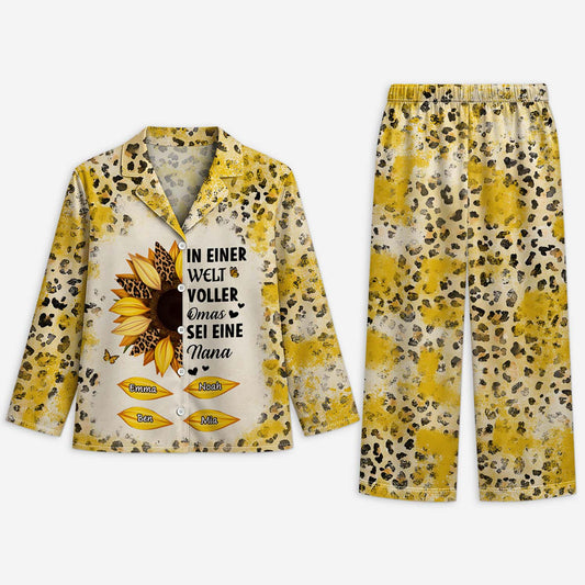 6130VGE1 in einer welt voller omas sei eine nana personalisierte pyjama damen_ mama oma 6130VKLAA_1