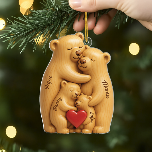 6147OGE2 3d druck effekt familie bar personalisierter christbaumschmuck familie_ acryl 6147O65TI