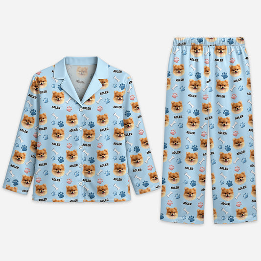 6190VGE1 3d druck effekt hund mit foto personalisierte pyjama_s 6190V8XQC