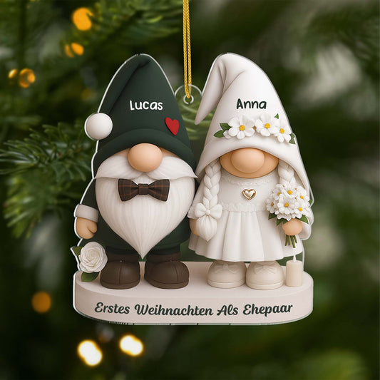 6292OGE1 3d druck effekt gnom paar acryl weihnachtsschmuck personalisiert_ zur hochzeit 6292O8TCG