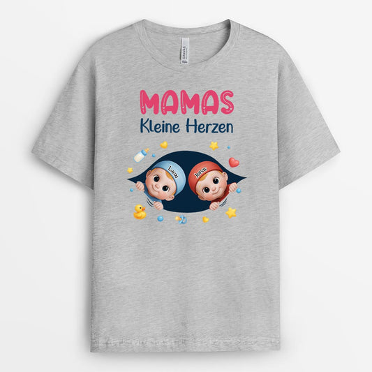 6330AGE1 mamas kleine herzen werdende mama t shirt personalisiert 6330A6LWA_1