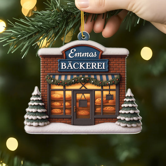 6341OGE2 3d druck effekt backerei acryl weihnachtsschmuck personalisiert frauen 6341O8VZA