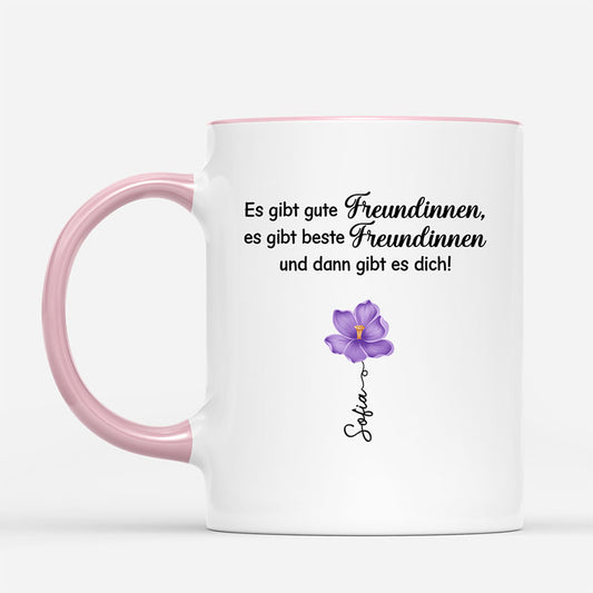 6404MGE2 es gibt beste freundinnen und dann gibt es dich personalisierte tassen freundinnen blumen 6404MKV5A