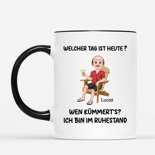 6428MGE2 welcher tag ist heute egal ich bin im ruhestand personalisierte tasse rente kalender 6428M3TNA