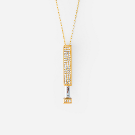 6618JGE1 geheime nachrichten_ personalisierte kette fur frauen und manner 6618J0V5A
