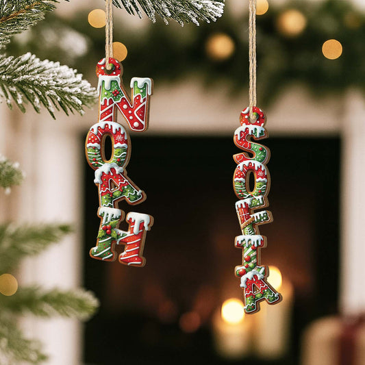 6626OGE2 3d druck effekt alphabet lebkuchen personalisierte 1 schicht holz ornamente weihnachten 6626O3M5A