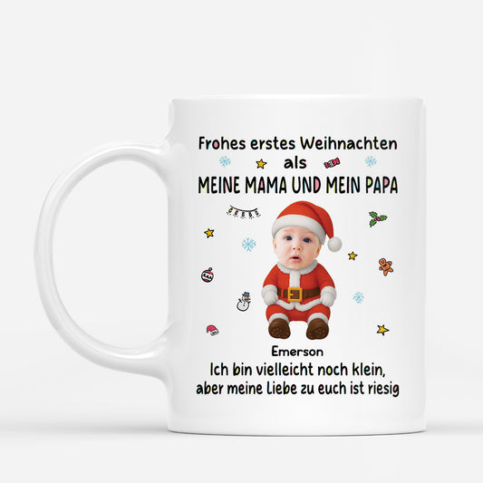 6659MGE1 frohes erstes weihnachten als meine mama und mein papa mama papa tasse personalisieren_ mit foto 6659MTVMA