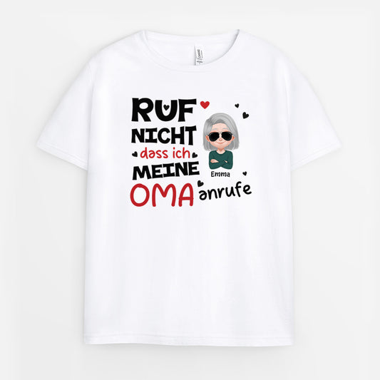 6682AGE1 ruf nicht dass ich meine oma anrufe enkelkinder kinder t shirts personalisiert 6682A8MNK_5521df3c af0b 4ba2 a50e c340f85dd98f