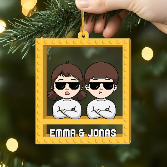 6695OGE2 lego personalisierter weihnachtsschmuck acryl manner frauen 6695O8VNB