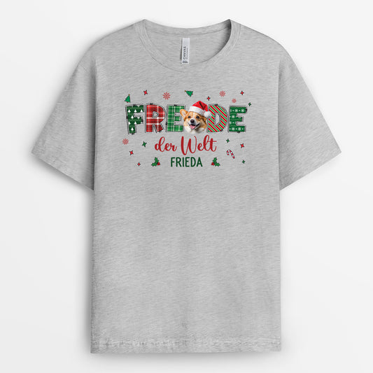 6722AGE2 freude der welt weihnachts t shirt personalisiert_ mit gesicht 6722A3TCA