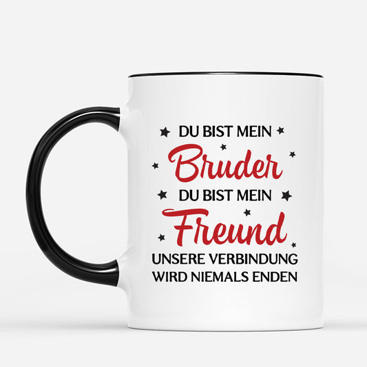 6741MGE1 unsere verbindung wird niemals enden personalisierte tasse schwester bruder 6741M6LNA_2