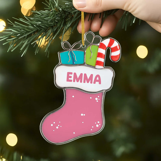 6921OGE2 3d druck effekt nikolausstrumpf acryl weihnachtsschmuck personalisiert frauen und manner 6921OKP5B