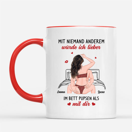6966MGE2 mit niemand anderem wurde ich lieber im bett pupsen paar tassen personalisiert_ 6966MKVZG