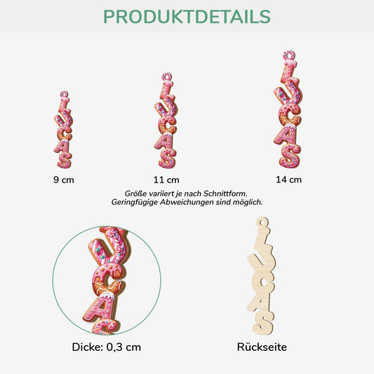 7020OGE3 buchstaben_ rosa kekse personalisierte 1 schicht holz ornamente weihnachten 7020O6L5A