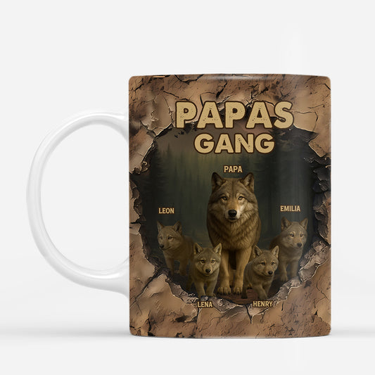 7138MGE1 3d druck effekt papas gang wolf opa papa tasse personalisieren 7138MKLAB_1
