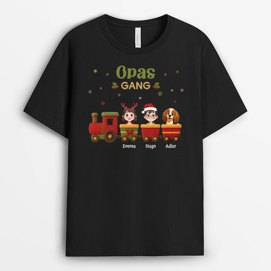 7193AGE1 opas gang opa oma t shirt personalisiert weihnachten eisenbahn 7193A6KZB