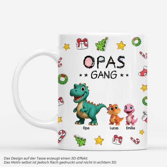 7213MGE1 opas gang dinosaurier opa und oma tasse personalisiert 7213M6T5B