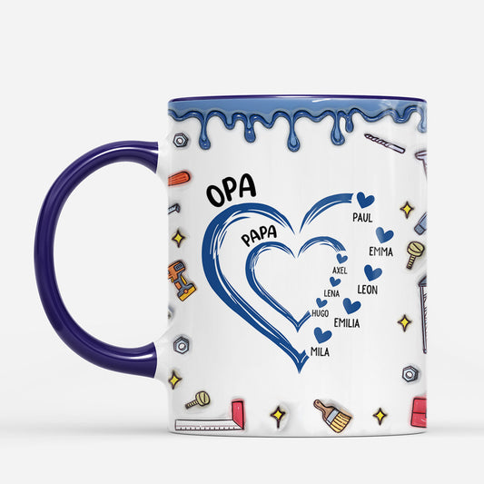 7282MGE2 3d druck effekt herzen _ oma opa weihnachtstasse personalisiert_ roter zuckerguss 7282MKH5A