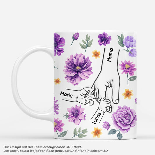 7317MGE1 hand in hand blumen oma mama tasse personalisieren_ 7317M3VAA