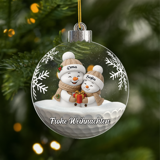 7331OGE1 3d druck effekt frohe weihnachten rosa schneemann personalisiert_er weihnachtsschmuck acryl opa oma 7331O8T5A