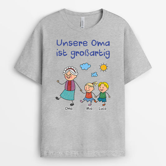 7429AGE2 unser opa ist der beste personalisiertes geschenk t shirt opaoma 7429a8pzb