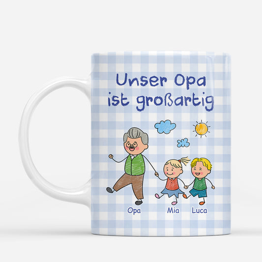 7429MGE1 mein opa ist grossartig opa oma tasse personalisiert 7429M8PZB
