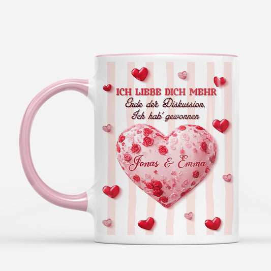 7563MGE2 3d druck effekt ich liebe dich mehr ende der diskussion ich hab gewonnen paar tassen personalisiert 7563M