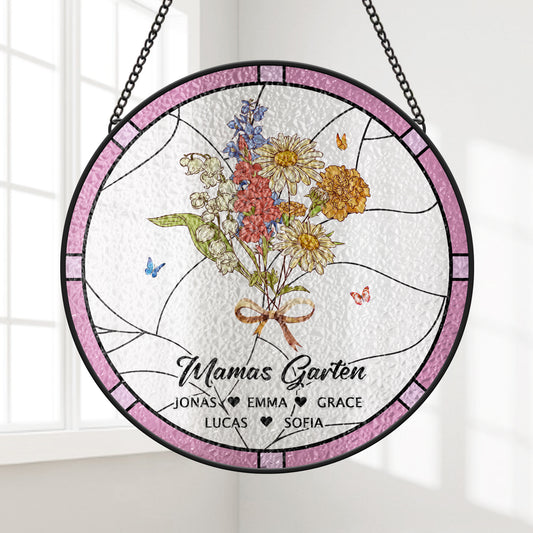 7699UGE1 omas garten personalisiertes geschenk buntglas sonnenfanger mamaoma 7699u6pca