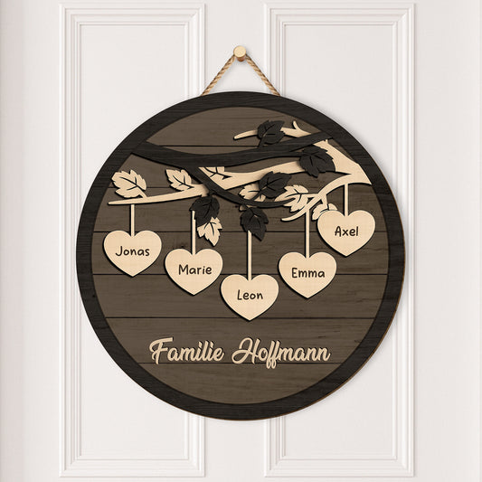 7722QGE2 ast baum herz personalisiert_e geschenke familie holzschild 7722q8pni