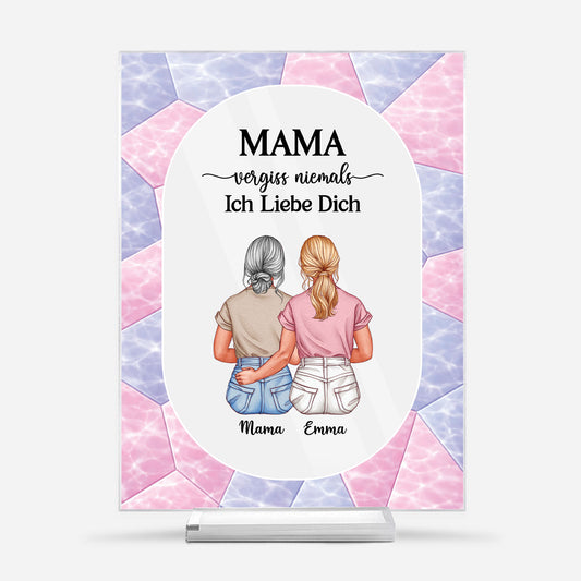 7798RGE1 vergiss niemals dass ich dich liebe acryl aufsteller personalisiert mit stander omamama 7798rcvma_5