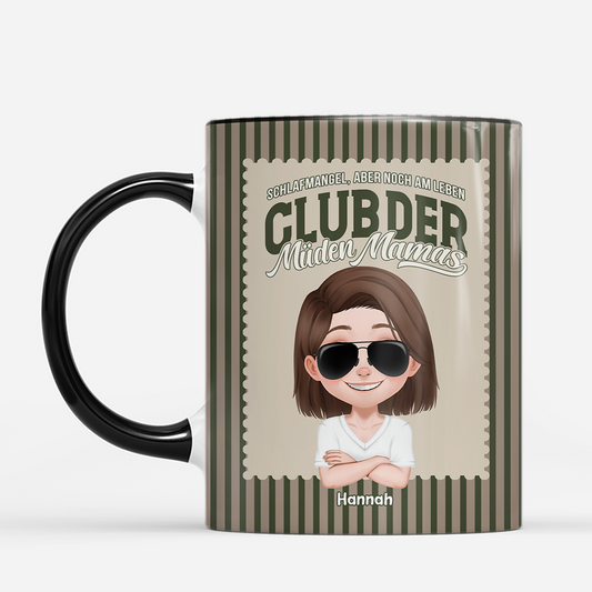 7800MGE1 club der muden mamas personalisiertes geschenk mama papa tasse gestreift 7800m8pha