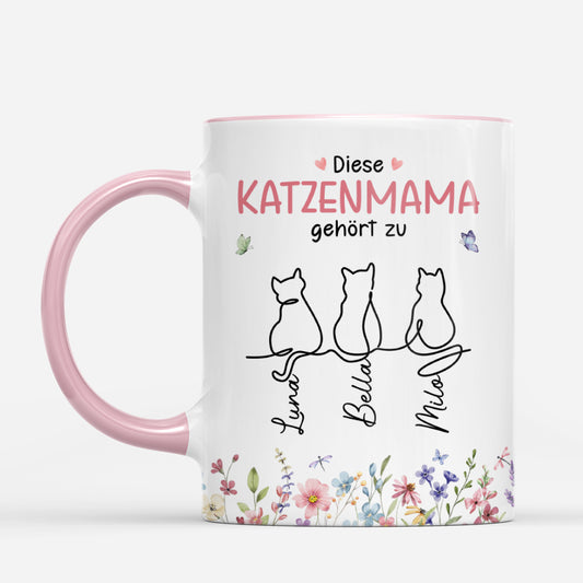 7808MGE1 diese katzenmama gehort zu katzen tasse personalisiert_ lineart 7808m3yzd